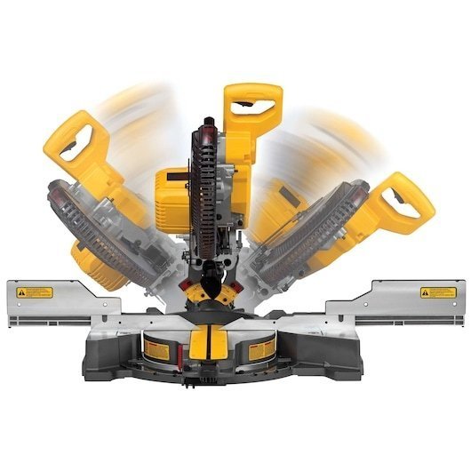 DeWalt FLEXVOLT 12 in 120V MAX Double Bevel Compound Sliding Miter Saw Kit - Image 5