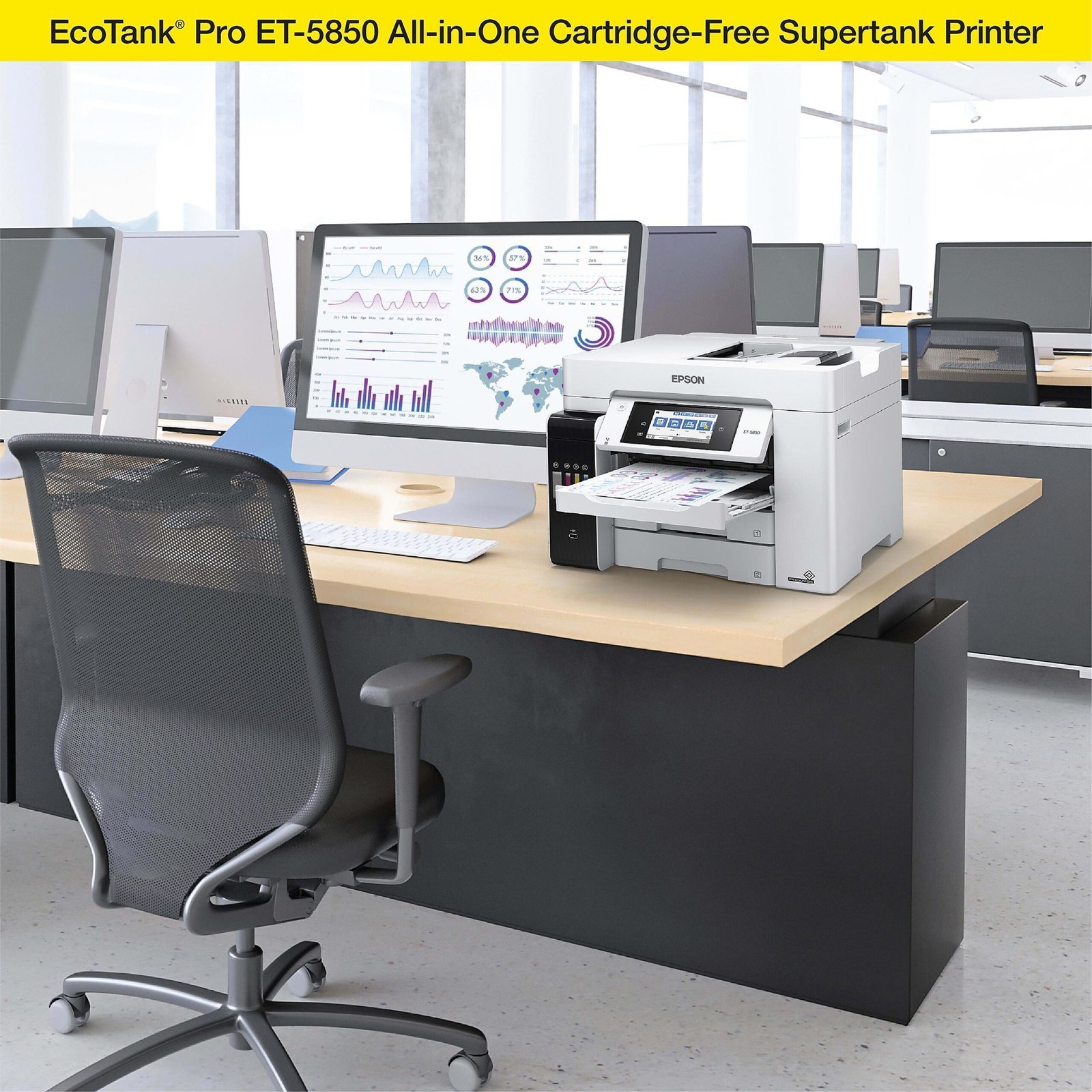Epson EcoTank Pro ET-5850 Color Laser - Image 4