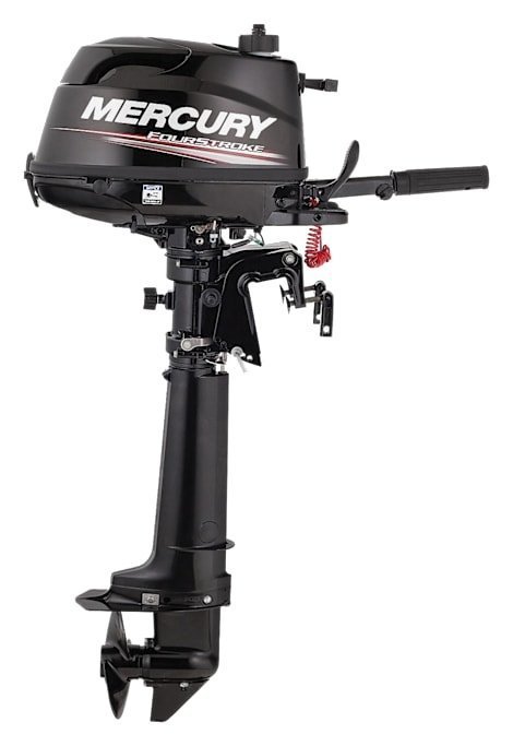 Mercury 5hp Tiller FourStroke Outboard Motor – 15″ Shaft, Manual Tilt/Trim, Manual Start - Image 2