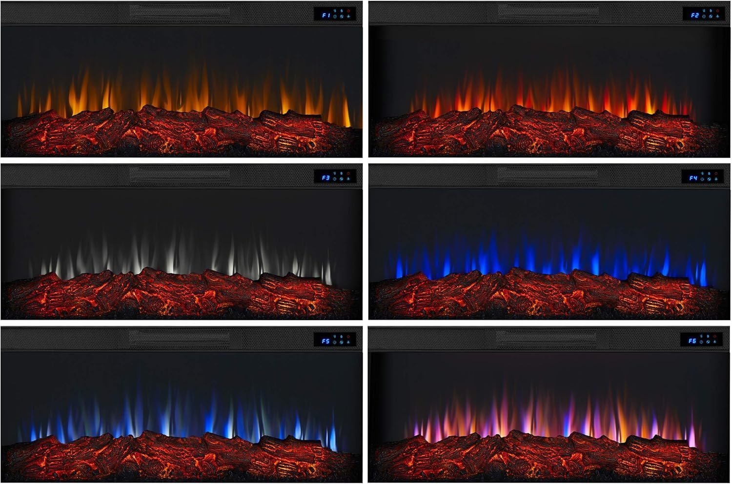 Real Flame Bernice Landscape Electric Fireplace - Image 7