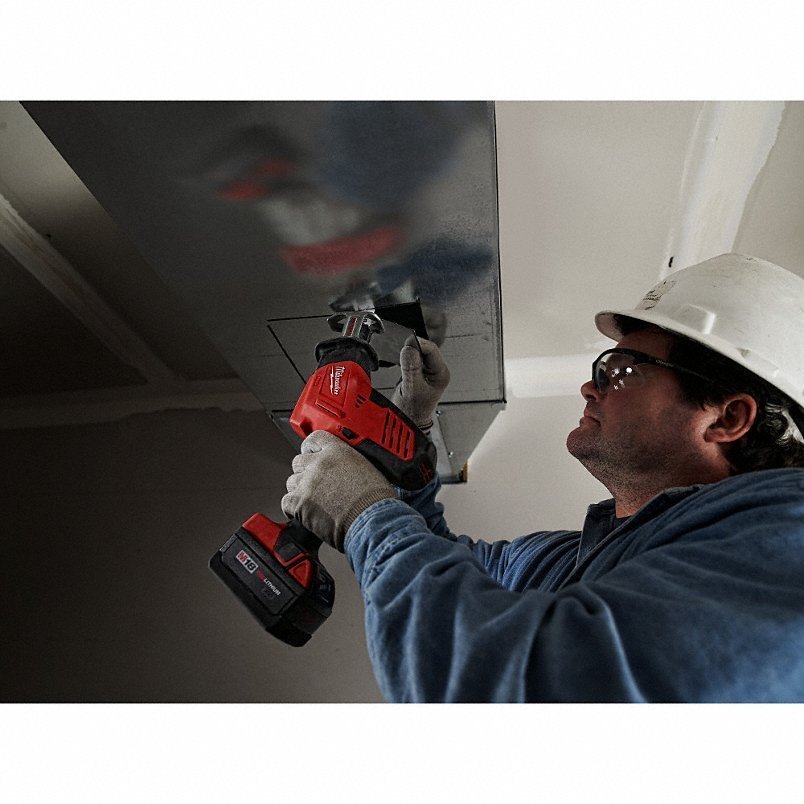 MILWAUKEE Cordless Tool Combination Kit: 4 Tools, 18 V DC Volt, Battery Included, M18™, M18™, 2PYZ8 - Image 3