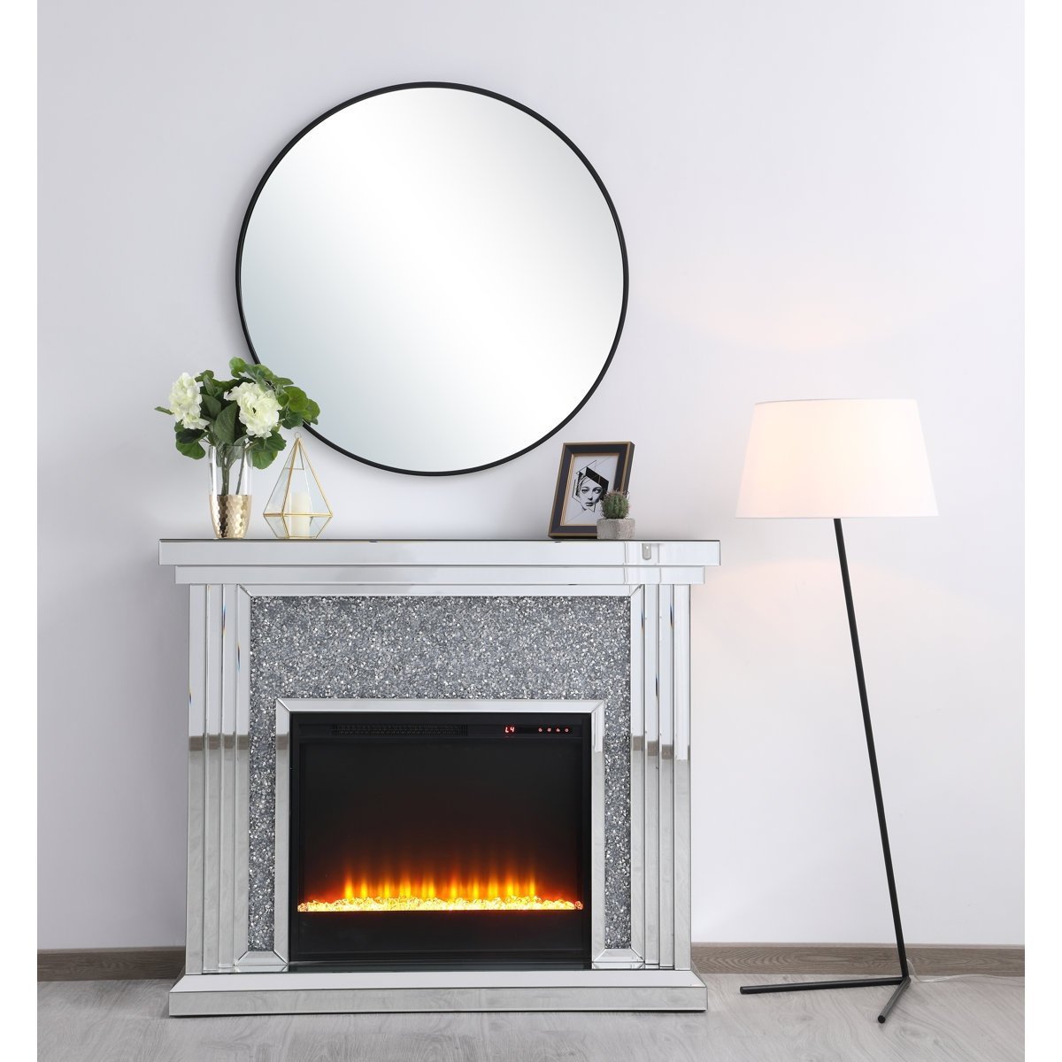 Willa Arlo Interiors Speer Electric Fireplace - Image 4