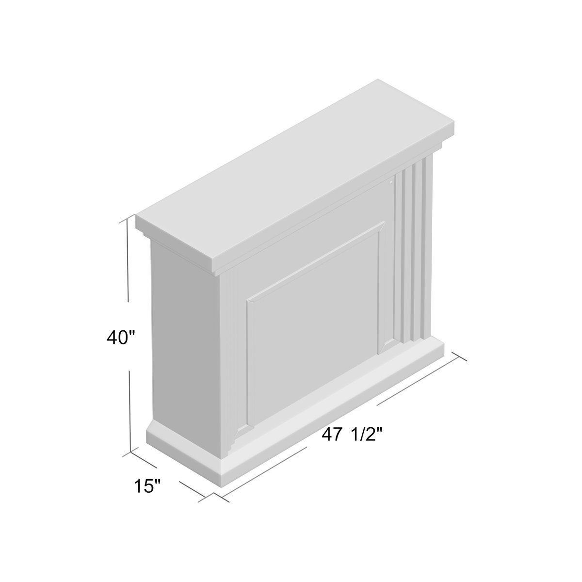 Willa Arlo Interiors Speer Electric Fireplace - Image 5