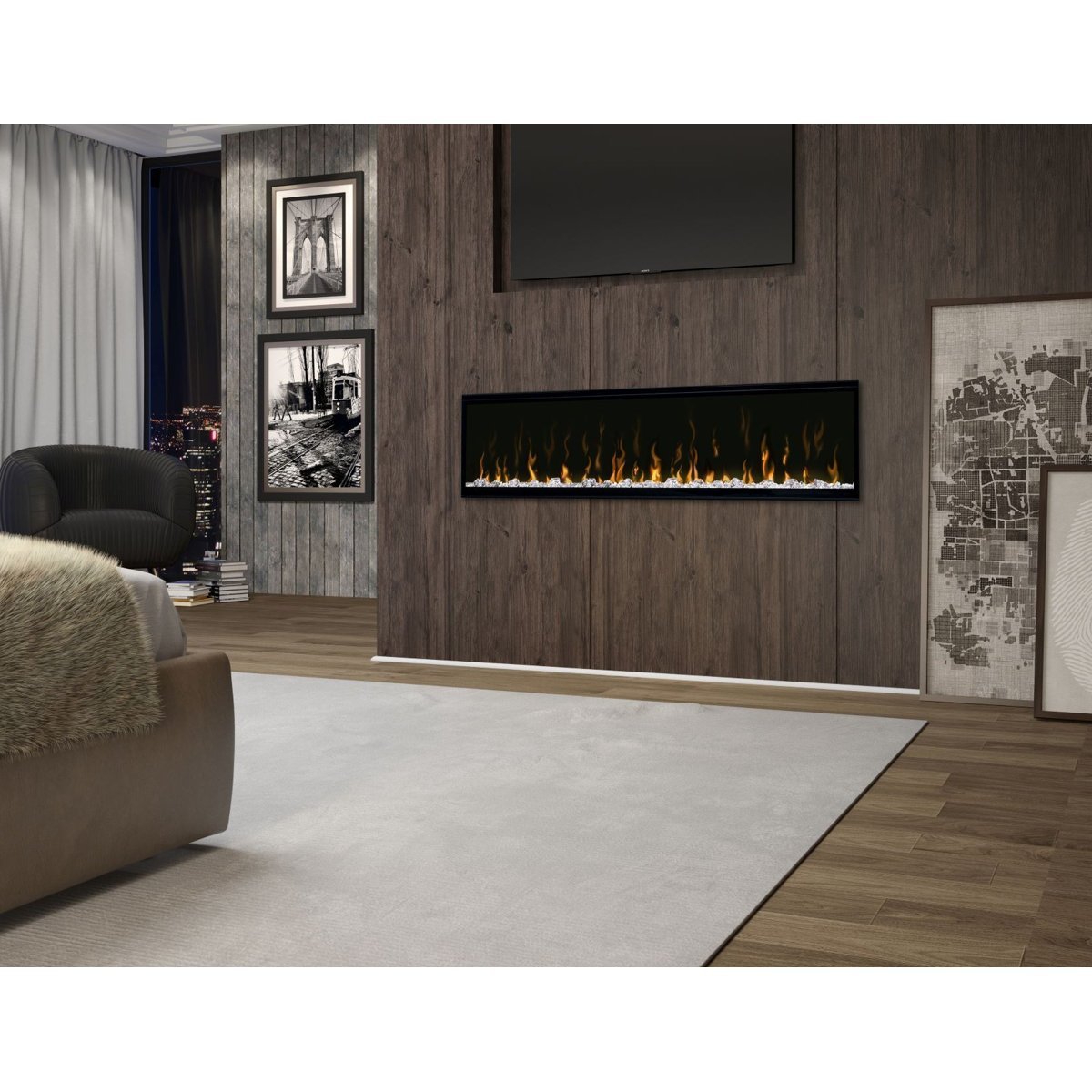 Dimplex IgniteXL 60-Inch Built-in Linear Electric Fireplace - Image 2
