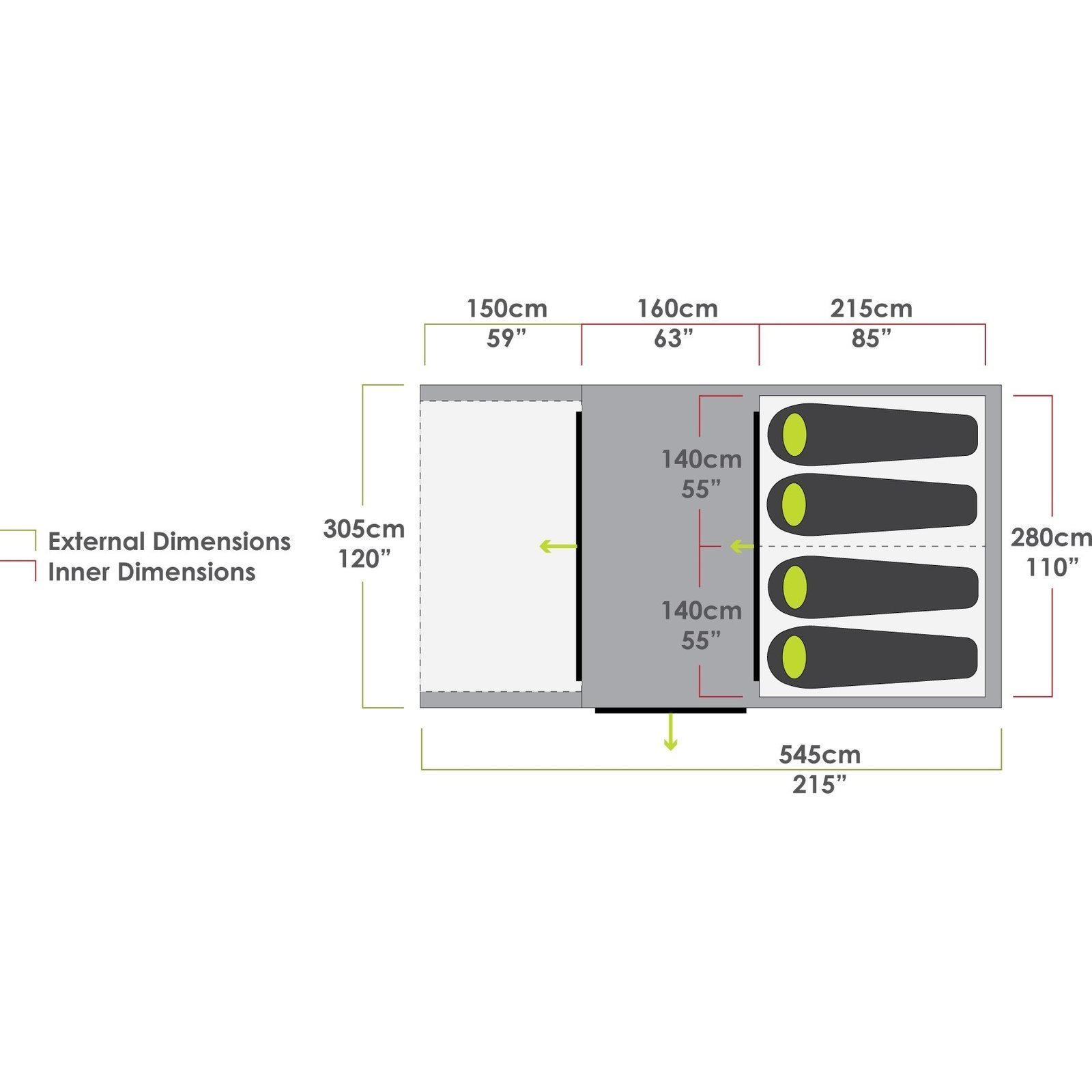 Zempire Evo TM V2 Air Tent - Image 6