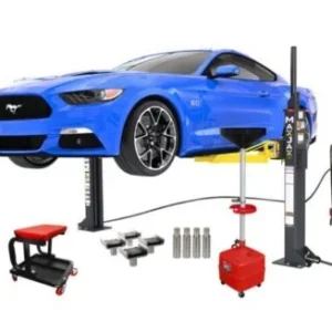 Maxjax m6k portable two-post garage lift