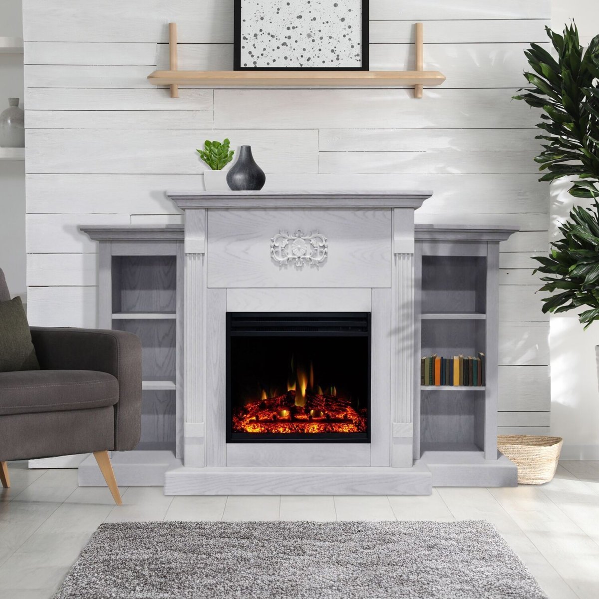 Cambridge Sanoma Electric Fireplace and Display · - Image 5