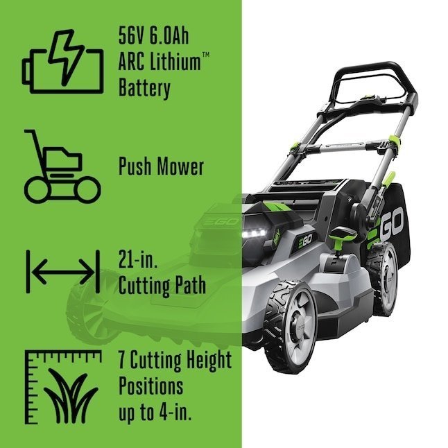EGO POWER+ LM2114 21″ Brushless Push Lawn Mower Kit - Image 2