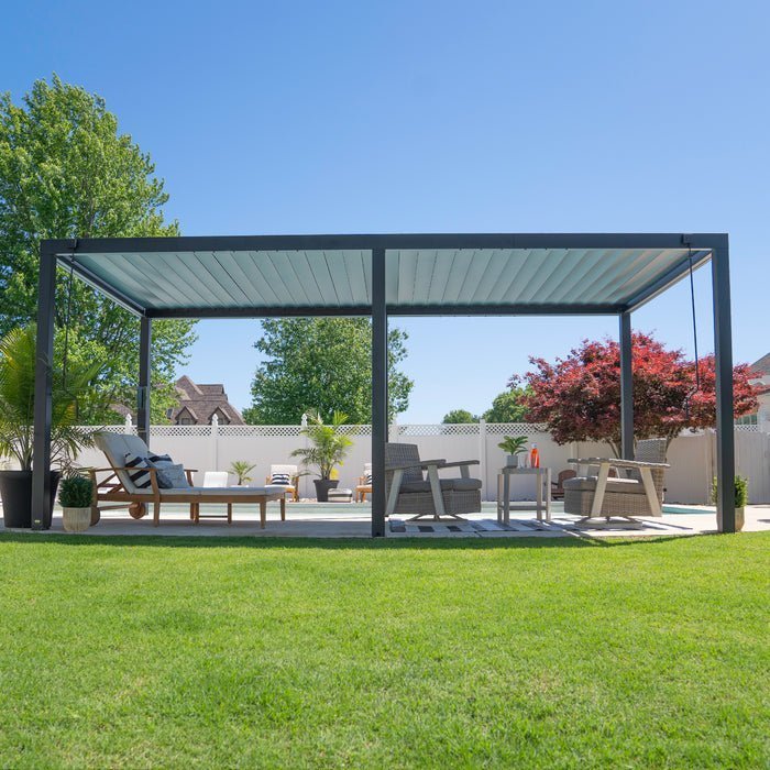 Backyard Discovery Sarasota Louvered Pergola - Image 2