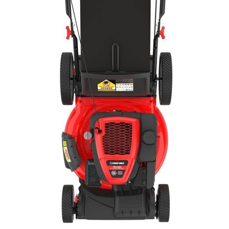 Troy-Bilt 21 in. 163cc 3-in-1 FWD Self Propelled Gas Mower - Image 4