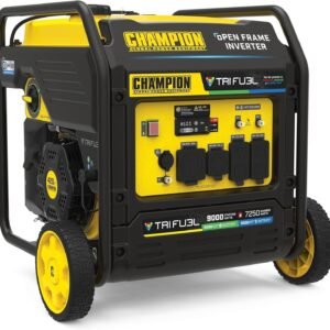 Champion 201176 9000W Tri-Fuel Open Frame Inverter Generator