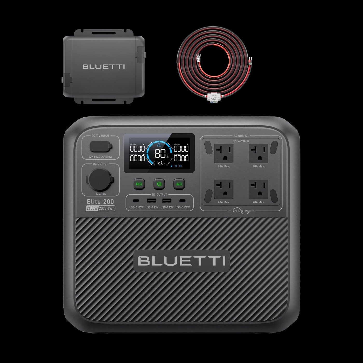 BLUETTI Elite 200 V2+Charger - Image 2