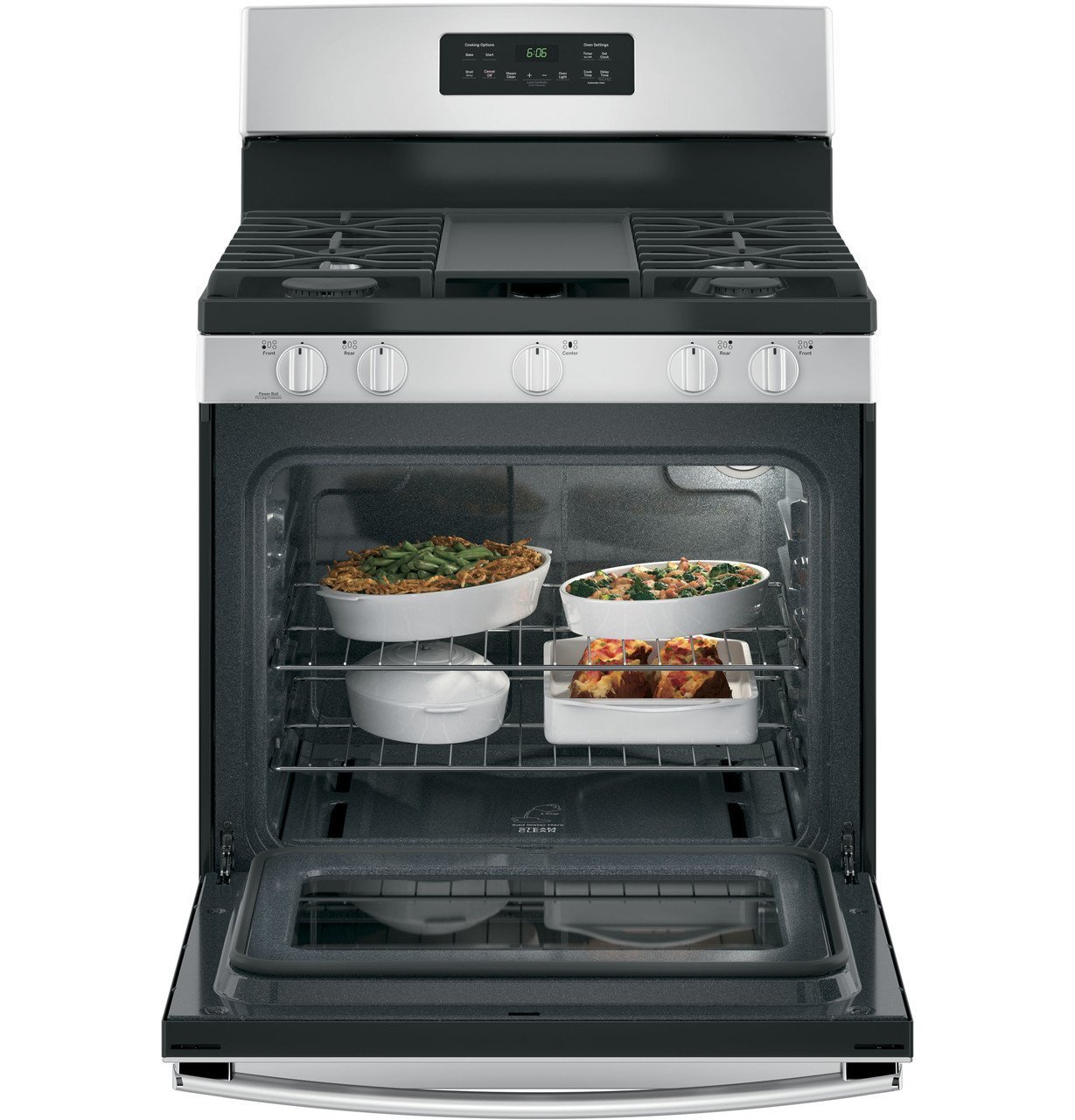 GE 30″ Freestanding Gas Range - Image 3