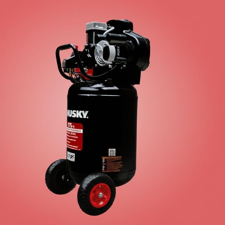 Husky 30 Gal. 175 PSI Oil Lubed Belt Drive Portable Vertical Electric Air Compressor