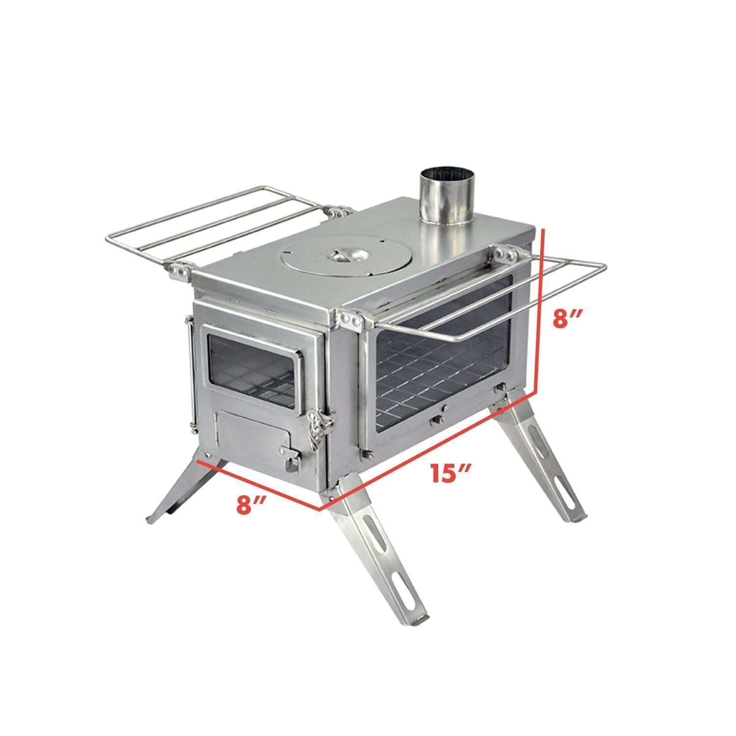 Winnerwell Nomad View Medium Wood Stove - Image 7