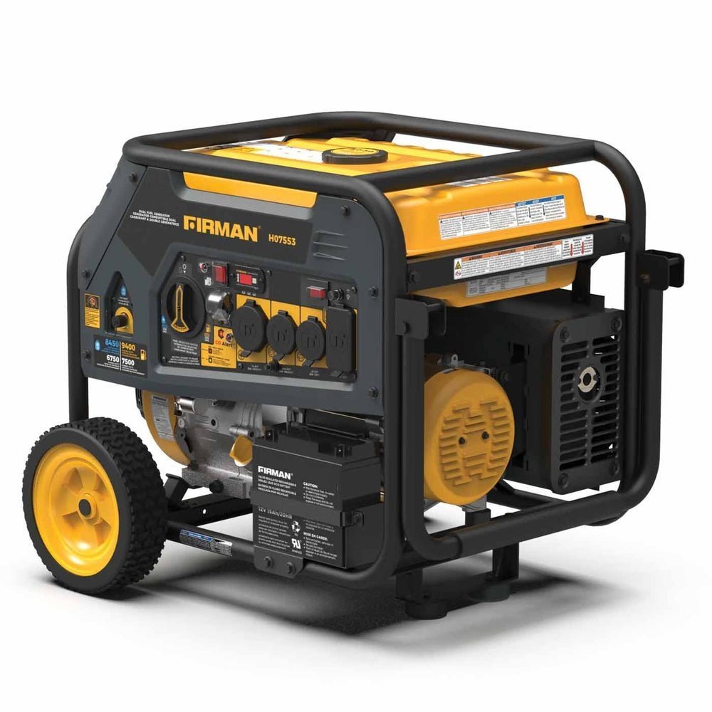 Firman H07553 7500W/9400W Dual Fuel Portable Generator - Image 2