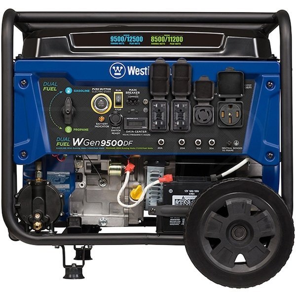 DuroMax DS12000EH 12,000 Watt Dual Fuel Portable Generator - Image 4