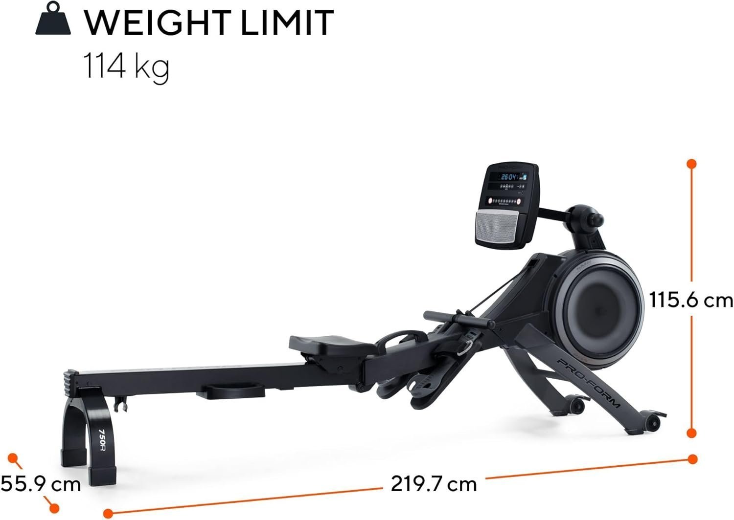 ProForm 750R Rower - Image 5