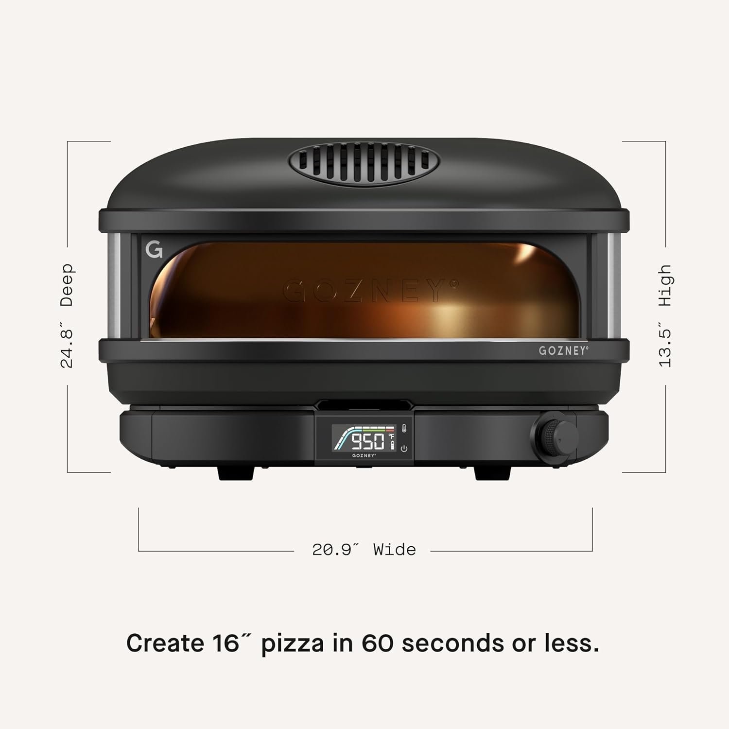 Gozney Arc XL Pizza Oven,Off Black, Gas Burner, Precision Temperature Control - Image 3