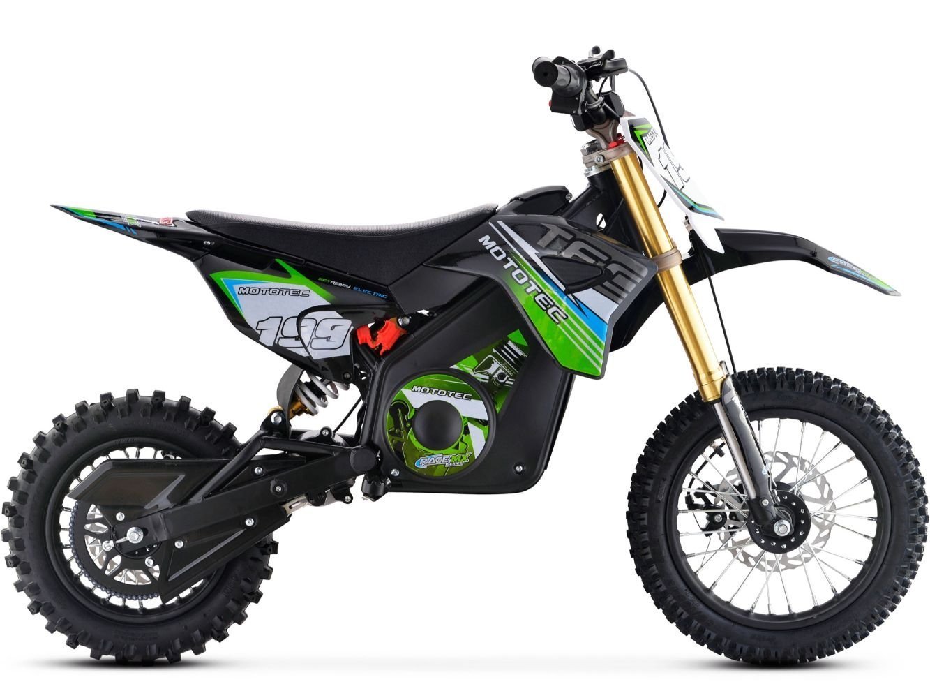 MotoTec Kids Electric Ride-On Dirt Bike - Image 2