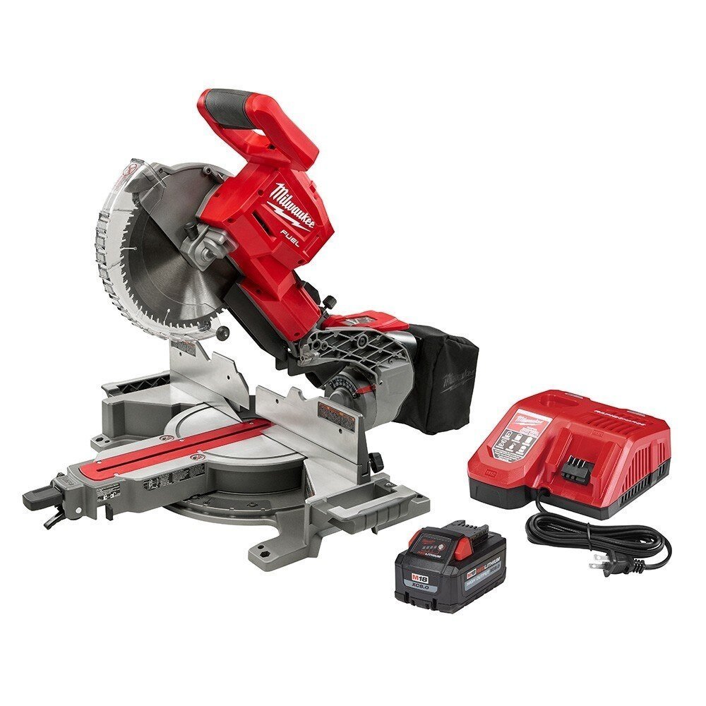 Milwaukee Dual-Bevel Sliding Compound Miter Saw M18 FUEL 2734 - Image 7