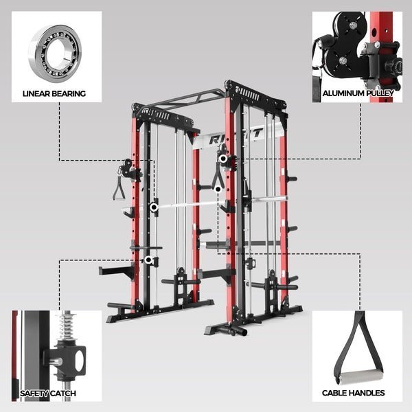 RitFit M1 Pro Smith Machine Home Gym Package - Image 5