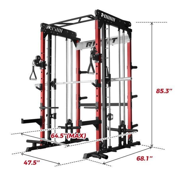 RitFit M1 Pro Smith Machine Home Gym Package - Image 6