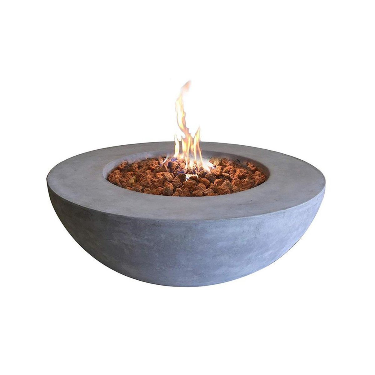 Orren Ellis Lunar Bowl / Roca Outdoor Concrete Fire Pit - Image 2