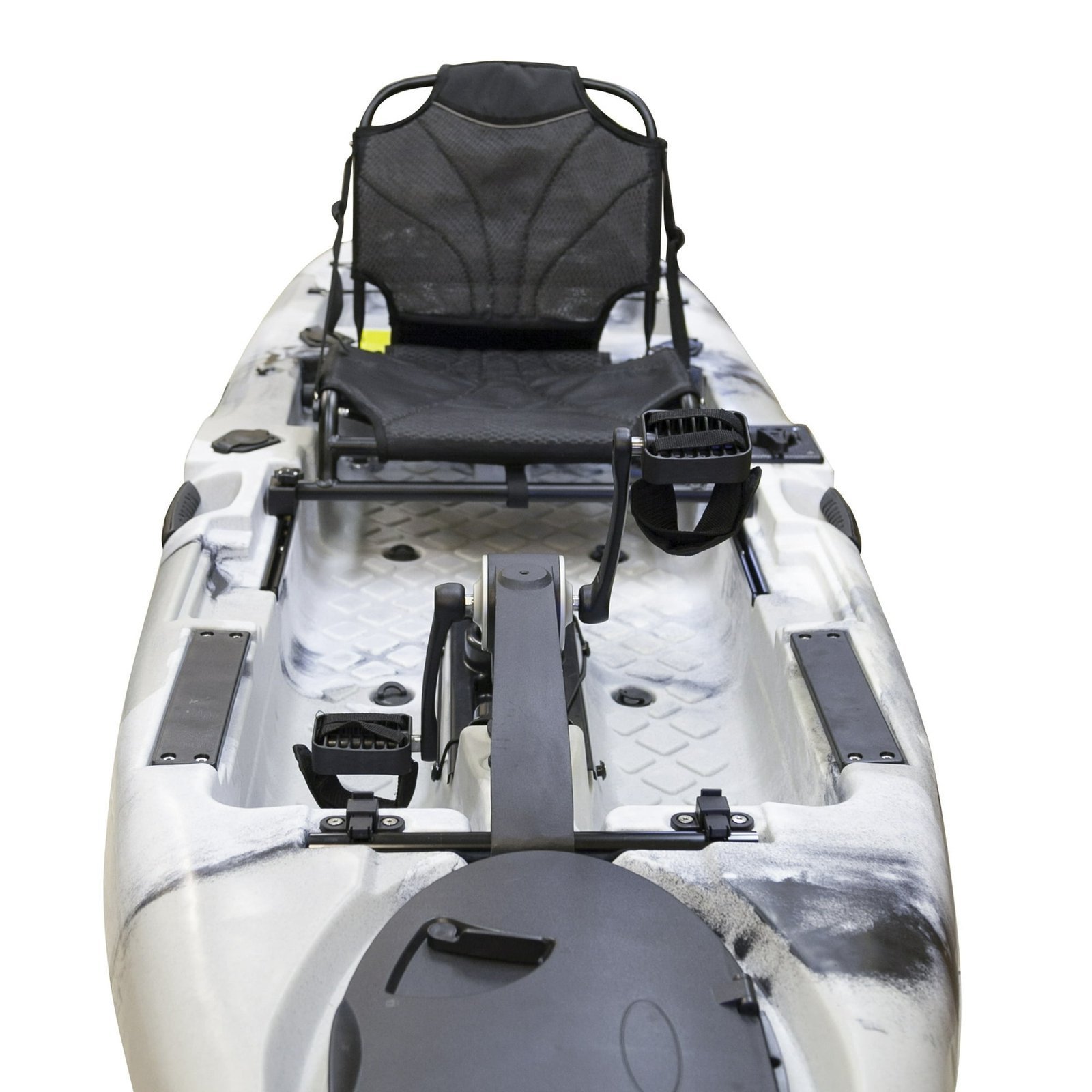 BKC PK11 10.6′ Single Propeller Pedal Drive Fishing Kayak - Image 5