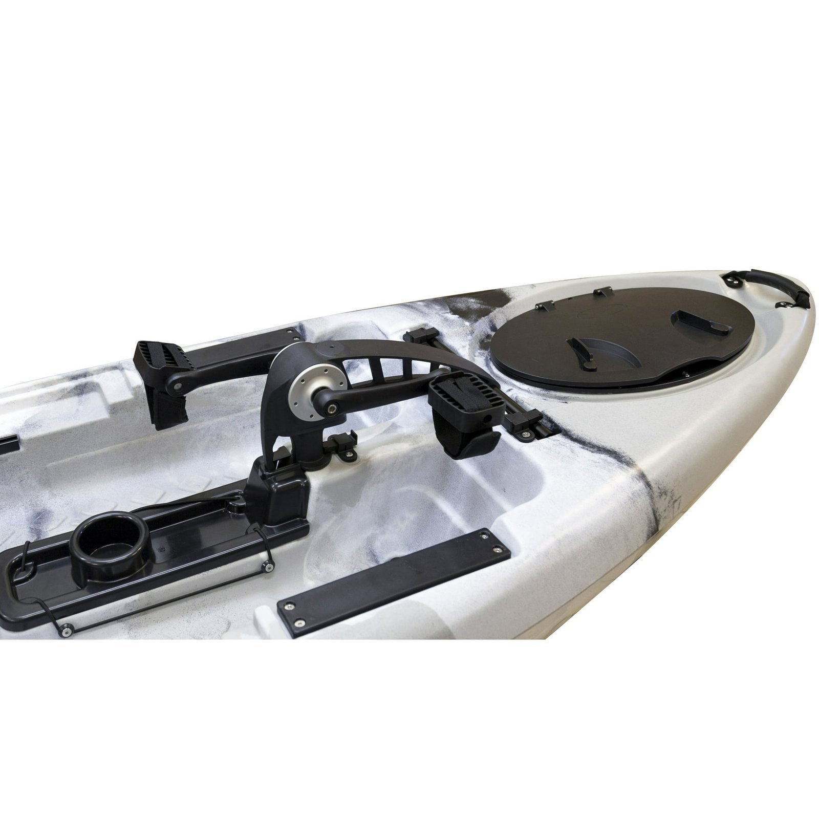 BKC PK11 10.6′ Single Propeller Pedal Drive Fishing Kayak - Image 6