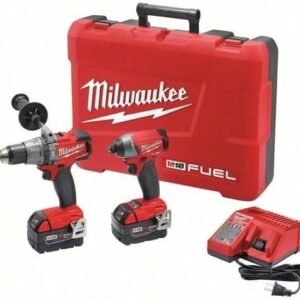 Milwaukee 2897-22 M18 Fuel 2-Tool Combo Kit, Red
