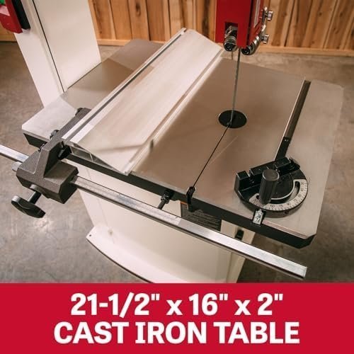 JET 15-Inch Woodworking Bandsaw, 3 HP, 230V 1Ph (Model JWBS-15-3) - Image 7