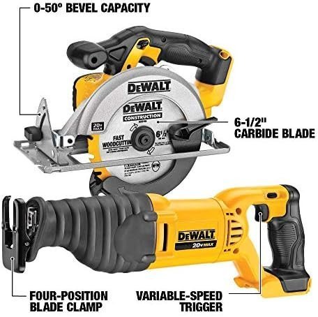 Dewalt DCK940D2R 20V MAX Lithium-Ion 9-Tool Cordless Combo Kit (Renewed) - Image 3