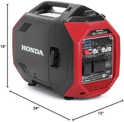 Honda 665730 EU3200IAN 3200 Watt Bluetooth Portable Inverter Generator with CO-MINDER-49-State - Image 6