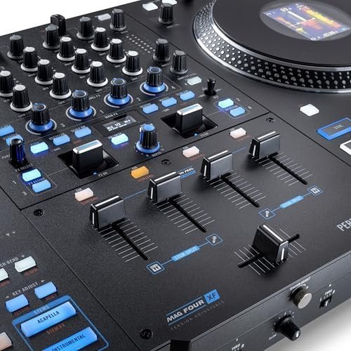 Rane PERFORMER 4-Channel Motorized DJ Controller, 7″ Platters with Displays, Precision Feel Faders, Stem Split, Advanced FX, Serato DJ Pro Included - Image 4