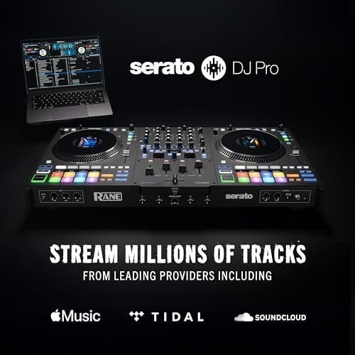 Rane PERFORMER 4-Channel Motorized DJ Controller, 7″ Platters with Displays, Precision Feel Faders, Stem Split, Advanced FX, Serato DJ Pro Included - Image 11