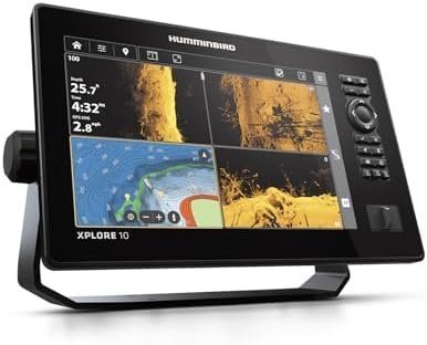 Humminbird XPLORE 10 GPS Fish Finder with Transducer, MEGA Side Imaging+ & HD Touchscreen Display - Image 3