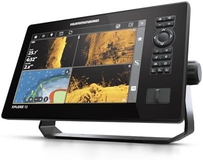 Humminbird XPLORE 10 GPS Fish Finder with Transducer, MEGA Side Imaging+ & HD Touchscreen Display - Image 4