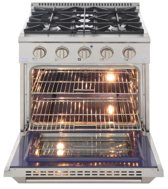 Kucht 30 Gas Range in Titanium - Image 6