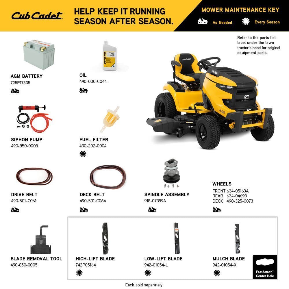 Cub Cadet XT2 SLX54 54″ Residential Riding Mower (13A5A2TMA10) - Image 2