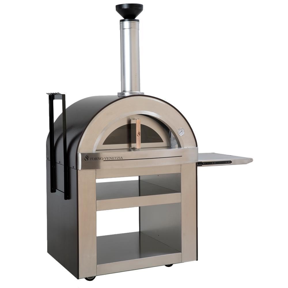 Forno Venetzia Torino 500 62-Inch Outdoor Wood-Fired Pizza Oven – Copper