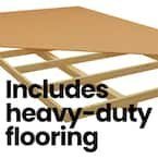 Do-It Yourself Princeton Premier 10 ft. W x 10 ft. D Outdoor Wood Storage Shed (100 sq. ft.) - Image 6