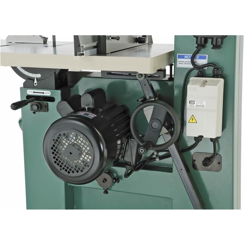 Grizzly G0531B – 21″ 5 HP Industrial Bandsaw w/ Brake - Image 3