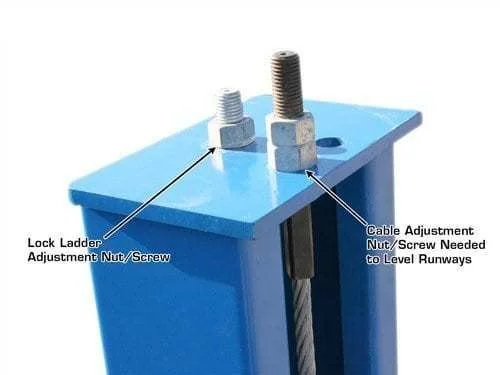 Atlas 412 12,000 lbs Commercial 4 Post Lift - Image 10