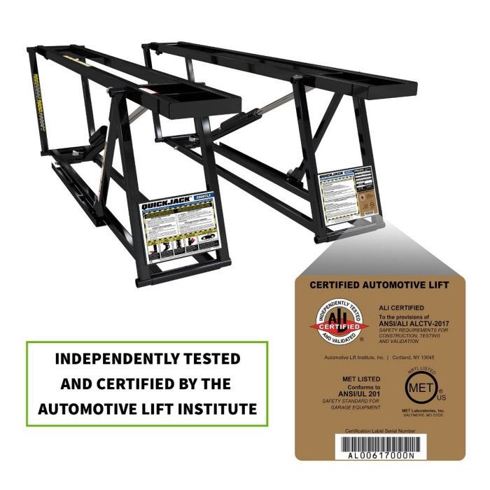 Ranger QuickJack Extended Portable Car Lift System - Image 2